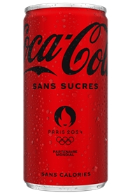 COCA COLA SANS SUCRE BOITE 20CL X24