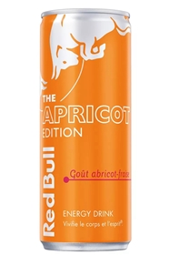 BOITE RED BULL APRICOT EDITION25X24